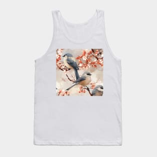 North American Birds - Bushtit Tank Top